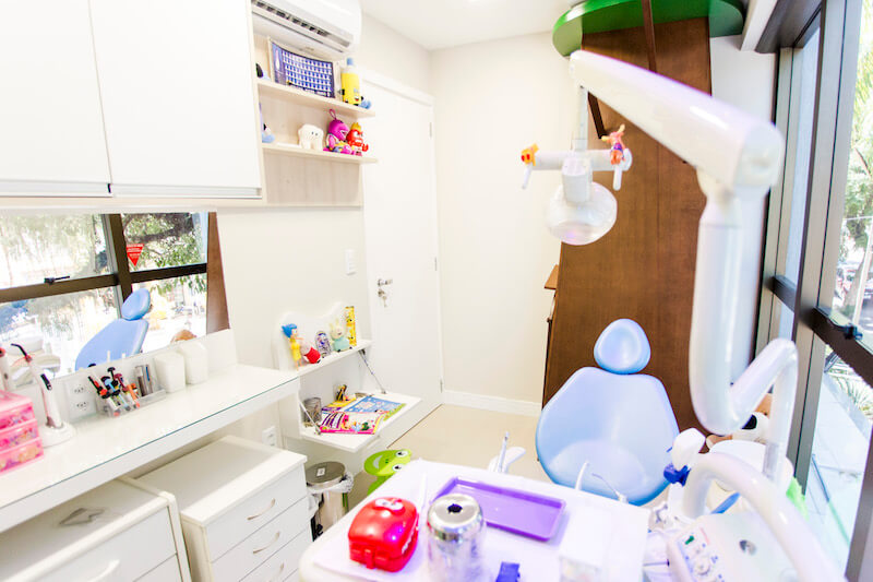 Consultório odontopediátrico da OdontoVittá